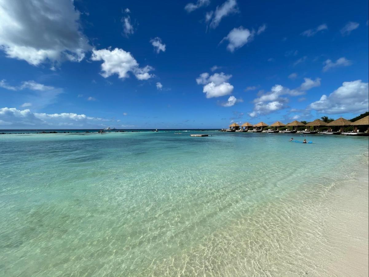Luxury Ocean View Condo @ Aruba'S Palm Beach Exterior foto